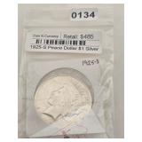 1925-S Peace Dollar $1 Silver Coin $970