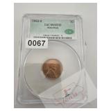 1952-S CAC MS65RD Witter Brick Penny $55