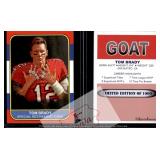 Tom Brady Sports Journal Special Retirement Card