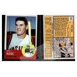 Pete Rose 1963 Topps Style Reprint