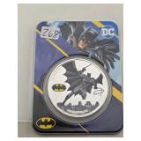 DC Comics Batman Fine Silver Coin $240 2024