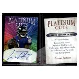 Lamar Jackson Platinum Cuts Facsimile