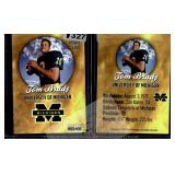 Tom Brady 1999 Rookie Phenoms Rookie Gold RC