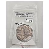 1896-O Morgan Silver Dollar Coin $13000