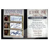Iconic Ink Jordan Kobe LeBron Facsimile