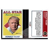 Trump 1988 Topps Style Baseball Card