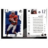Tom Brady 2000 SP Authentic Reprint