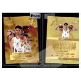 Victor Wembanyama 2021 Gold Lightning Rookie Card