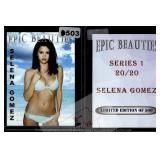 Selena Gomez Epic Beauties Trading Card