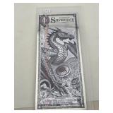 2023 Dragon Silverback 1/1000 Silver $130