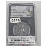 1892 50C Columbian Real Money Slab $175