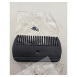 Black Wide Tooth Plastic Hair Pocket Comb $130