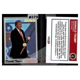 Donald Trump Guns Parody Custom Trading Card