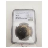 1776-1976-D TYPE 2 MS66  DOLLAR $398