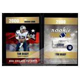 Tom Brady 2000 Rookie Phenoms NFL Rookie Card
