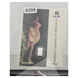 1962 Playboy June Merissa Mathes Silver $130