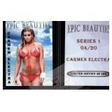 Carmen Electra Epic Beauties Trading Card