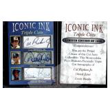 Iconic Ink Ripken Jeter Banks Facsimile Autos