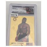 Mike Tyson NGCX 10 Legends  G$5 .9999 GOLD $4000