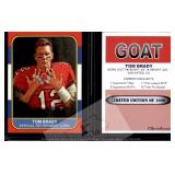 Tom Brady Sports Journal Retirement Card