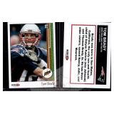 Tom Brady 1989 Upper Deck Style Football Card