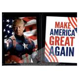 Donald Trump Captain America Parody Card