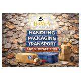 Handing, Packaging, Transport, and Storage Fees.