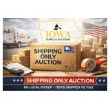 Shipping Only Auction All Items will ship