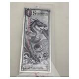 2024 Silverback Dragons 1/1000 Silver Note Limited