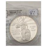 1996 S National Community Service Silver $164