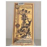 2024 South Dakota 10 Goldback Gold Note $110