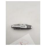 Vintage Multi Tool Pocket Knife Silver $130
