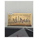 Dallas Fort Worth 1/1000 Gold Aurum $130