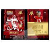 Brock Purdy 2022 Gold Lightning Rookie Card