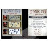 Iconic Ink Trout Harper Bryant Facsimile Autos