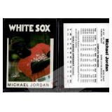 Michael Jordan 1986 Topps Style Baseball Card