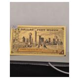 2025 Dallas Fort Worth 1 Aurum Note $130