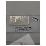 Rare Elmer Sperry Silver Bar Ingot $350
