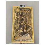 Washington DC 1 Goldback 24K Note $284