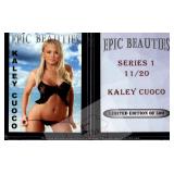 Kaley Cuoco Epic Beauties Trading Card