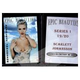 Scarlett Johansson Epic Beauties Trading Card