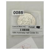 1964 Kennedy Half Dollar BU Silver $246