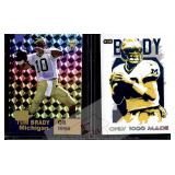 Tom Brady 1996 Gold Prism Rookie Card