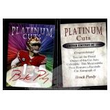 Platinum Cuts Brock Purdy Facsimile Auto