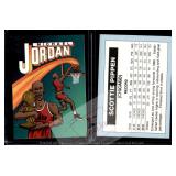 Michael Jordan Error 1990 Cartoon Promo Pippen