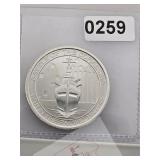 Battle of the Coral Sea Silver Coin