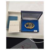 Franklin Mint Eagle Head Copper Medal