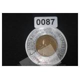 Racine Numismatic Society Copper Medal $130