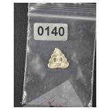 Hand Poured Poop Emoji Silver Nugget $130