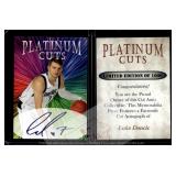 Luka Doncic Platinum Cuts Auto Facsimile